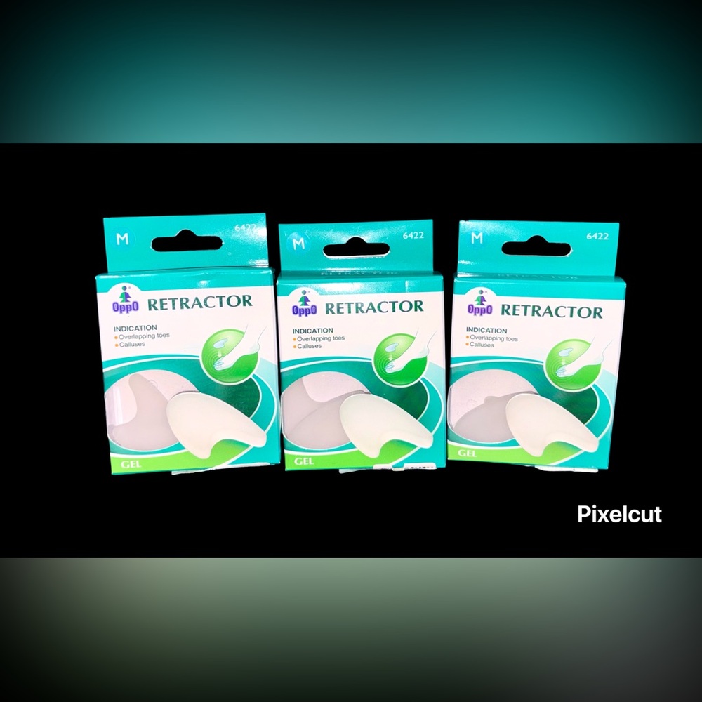 3 Oppo Gel Toe Separators& Retractors